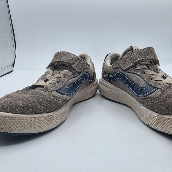 Vans Ultrarange Kids Size 13 Gray Sneaker Shoes Athletic Casual School Running - Picture 3 of 13